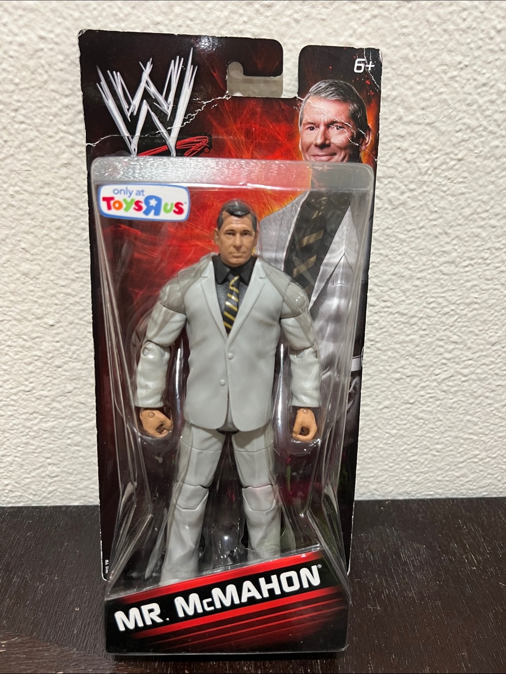 2011 Mr. Vince  McMahon Mattel  Figure Toys R Us Exclusive WWE sealed RARE!